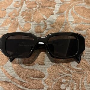 Prada Glossy Black Sunglasses